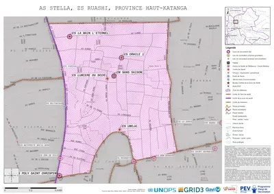 Microplanning: Stella, Ruashi, Lubumbashi, Haut-Katanga, COD (2025)