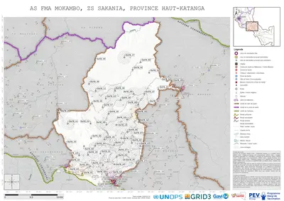 Microplanning: Fma-Mokambo, Sakania, Lubumbashi, Haut-Katanga, COD (2025)
