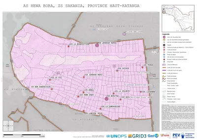 Microplanning: Hewa-Bora, Sakania, Lubumbashi, Haut-Katanga, COD (2025)