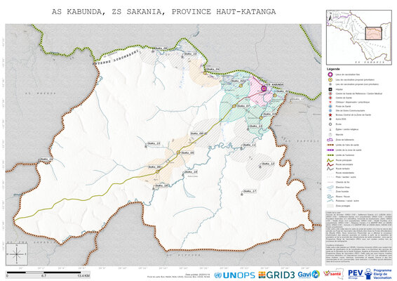 Microplanning: Kabunda, Sakania, Lubumbashi, Haut-Katanga, COD (2025)