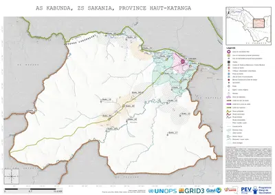 Microplanning: Kabunda, Sakania, Lubumbashi, Haut-Katanga, COD (2025)