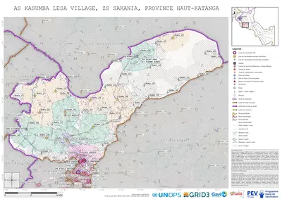 Microplanning: Kasumba-Lesa-Village, Sakania, Lubumbashi, Haut-Katanga, COD (2025)