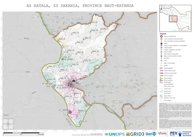 Microplanning: Katala, Sakania, Lubumbashi, Haut-Katanga, COD (2025)