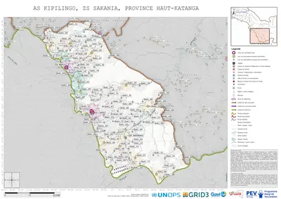 Microplanning: Kipilingo, Sakania, Lubumbashi, Haut-Katanga, COD (2025)