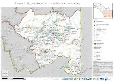 Microplanning: Kipusha, Sakania, Lubumbashi, Haut-Katanga, COD (2025)