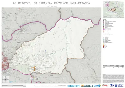 Comprehensive Dtp1: Kitotwe, Sakania, Lubumbashi, Haut-Katanga, COD (2025)