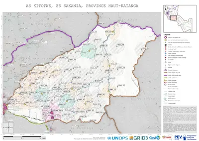 Microplanning: Kitotwe, Sakania, Lubumbashi, Haut-Katanga, COD (2025)