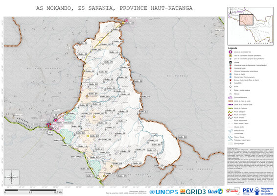 Microplanning: Mokambo, Sakania, Lubumbashi, Haut-Katanga, COD (2025)