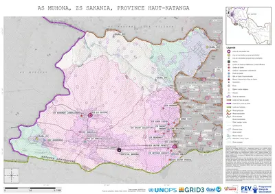 Microplanning: Muhona, Sakania, Lubumbashi, Haut-Katanga, COD (2025)
