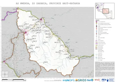 Microplanning: Mwenda, Sakania, Lubumbashi, Haut-Katanga, COD (2025)