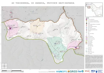 Microplanning: Tshinsenda, Sakania, Lubumbashi, Haut-Katanga, COD (2025)
