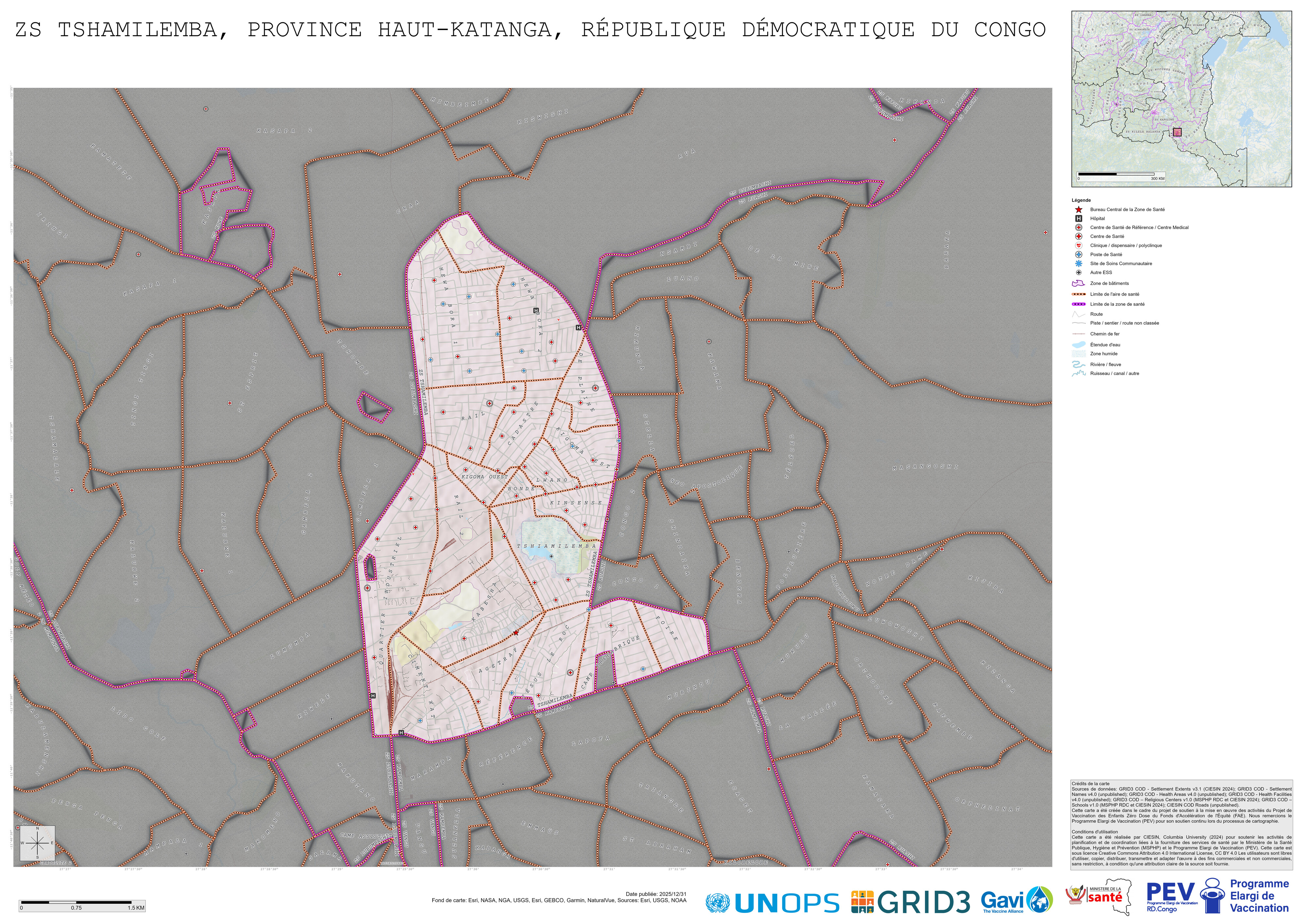 Reference Minimal: Tshamilemba, Lubumbashi, Haut-Katanga, COD (2026)
