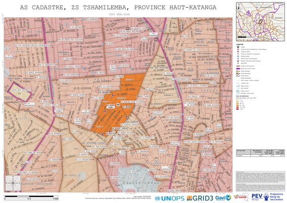 Comprehensive Dtp1: Cadastre, Tshamilemba, Lubumbashi, Haut-Katanga, COD (2025)