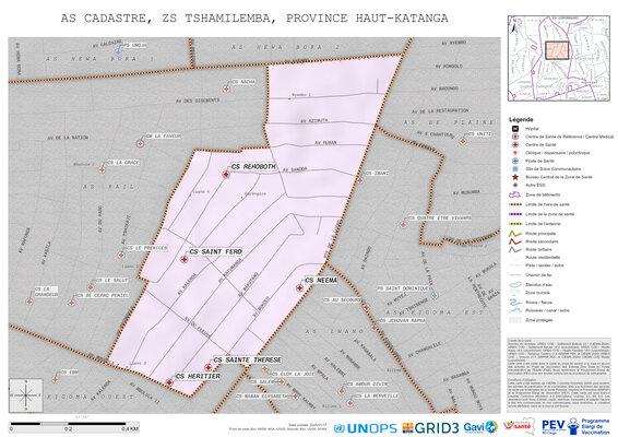Reference: Cadastre, Tshamilemba, Lubumbashi, Haut-Katanga, COD (2025)