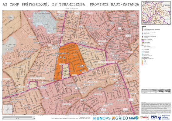 Comprehensive Dtp1: Camp-Prefabrique, Tshamilemba, Lubumbashi, Haut-Katanga, COD (2025)