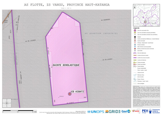 Microplanning: Flotte, Vangu, Lubumbashi, Haut-Katanga, COD (2025)