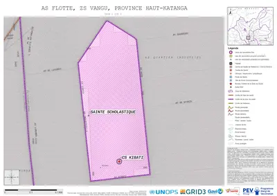 Microplanning: Flotte, Vangu, Lubumbashi, Haut-Katanga, COD (2025)