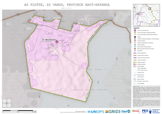 Microplanning: Flotte, Vangu, Lubumbashi, Haut-Katanga, COD (2025)