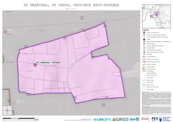 Microplanning: Marchal, Vangu, Lubumbashi, Haut-Katanga, COD (2025)