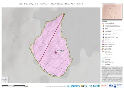 Microplanning: Nzilo, Vangu, Lubumbashi, Haut-Katanga, COD (2025)