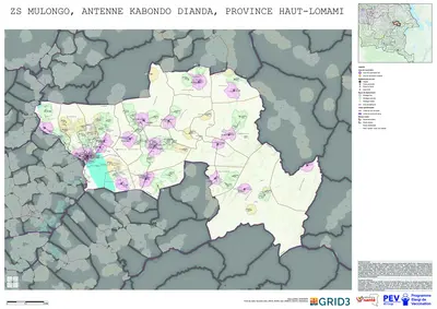 Microplanning: Mulongo, Kabondo-Dianda, Haut-Lomami, COD (2026)