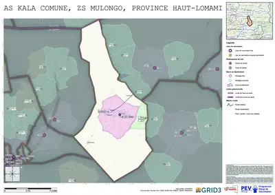 Microplanning: Kala-Comune, Mulongo, Kabondo-Dianda, Haut-Lomami, COD (2026)