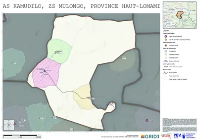 Microplanning: Kamudilo, Mulongo, Kabondo-Dianda, Haut-Lomami, COD (2026)