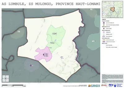 Microplanning: Lumbule, Mulongo, Kabondo-Dianda, Haut-Lomami, COD (2026)