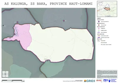 Microplanning: Kalunga, Baka, Kamina, Haut-Lomami, COD (2026)