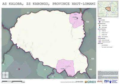 Microplanning: Kaloba, Kabongo, Kamina, Haut-Lomami, COD (2026)