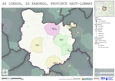 Microplanning: Lukaya, Kabongo, Kamina, Haut-Lomami, COD (2026)