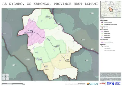 Microplanning: Nyembo, Kabongo, Kamina, Haut-Lomami, COD (2026)