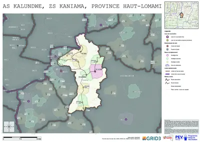 Microplanning: Kalundwe, Kaniama, Kamina, Haut-Lomami, COD (2026)