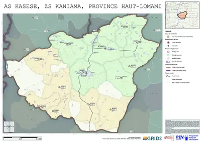 Microplanning: Kasese, Kaniama, Kamina, Haut-Lomami, COD (2026)