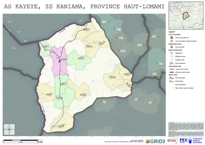 Microplanning: Kayeye, Kaniama, Kamina, Haut-Lomami, COD (2026)