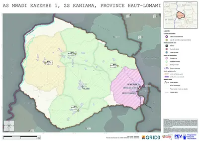 Microplanning: Mwadi-Kayembe-1, Kaniama, Kamina, Haut-Lomami, COD (2026)