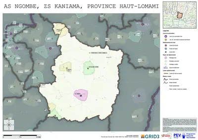 Microplanning: Ngombe, Kaniama, Kamina, Haut-Lomami, COD (2026)