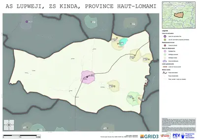 Microplanning: Lupweji, Kinda, Kamina, Haut-Lomami, COD (2026)