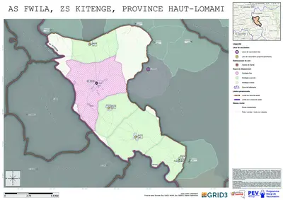Microplanning: Fwila, Kitenge, Kamina, Haut-Lomami, COD (2026)
