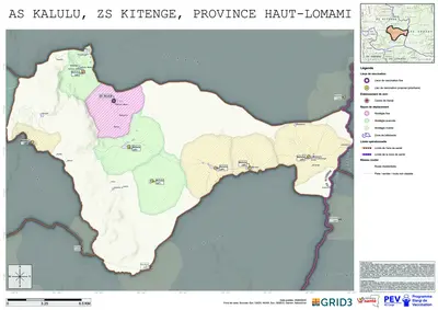 Microplanning: Kalulu, Kitenge, Kamina, Haut-Lomami, COD (2026)