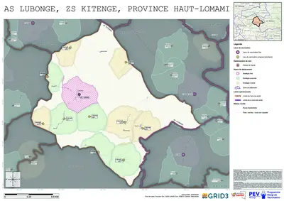 Microplanning: Lubonge, Kitenge, Kamina, Haut-Lomami, COD (2026)