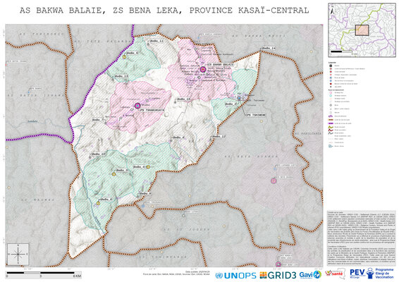 Microplanning: Bakwa-Balaie, Bena-Leka, Kananga, Kasai-Central, COD (2025)