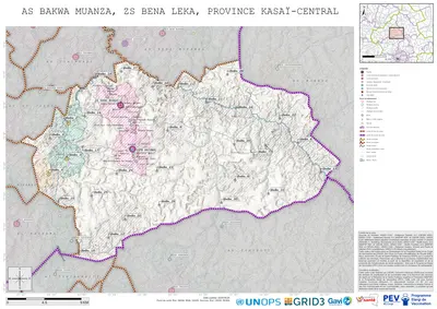 Microplanning: Bakwa-Muanza, Bena-Leka, Kananga, Kasai-Central, COD (2025)