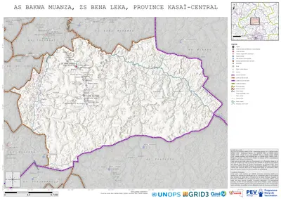 A: Bakwa-Muanza, Bena-Leka, Kananga, Kasai-Central, COD (2025)