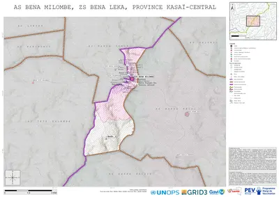 Microplanning: Bena-Milombe, Bena-Leka, Kananga, Kasai-Central, COD (2025)