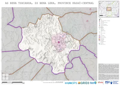 Microplanning: Bena-Tshianza, Bena-Leka, Kananga, Kasai-Central, COD (2025)