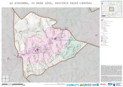 Microplanning: Binsamba, Bena-Leka, Kananga, Kasai-Central, COD (2025)