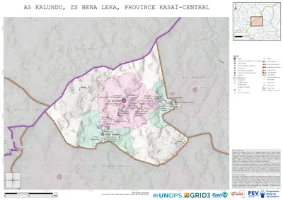 Microplanning: Kalundu, Bena-Leka, Kananga, Kasai-Central, COD (2025)