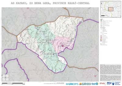Microplanning: Kapaku, Bena-Leka, Kananga, Kasai-Central, COD (2025)
