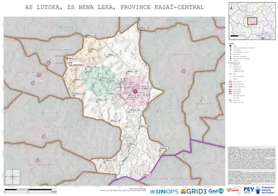 Microplanning: Lutoka, Bena-Leka, Kananga, Kasai-Central, COD (2025)